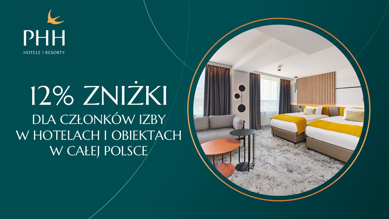 Nowa oferta specjalna dla członków PIIB. Zniżki na noclegi w całej Polsce!